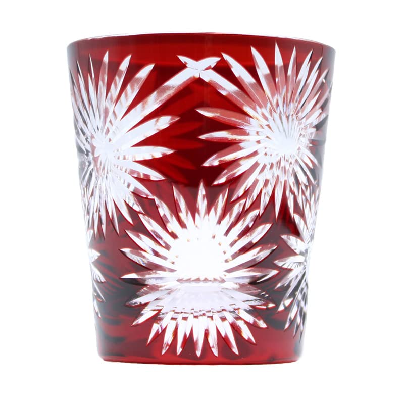 Kiriko Glass Kiriko Hana (Red)