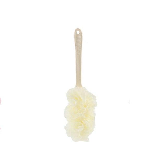Long Handle Bath Brush, Foam Rich Bath Sponge,Enlarged Bath Ball, Flower Back Scrubber, Bath Sponge, Shower Brush Tool