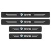 CCM1 E60 New For BMW 4Pcs Car Scuff Plate Carbon Fiber Sticker Door Threshold Protector For BMW 4 Series F32 F33 F36 M4 420d 420i 42