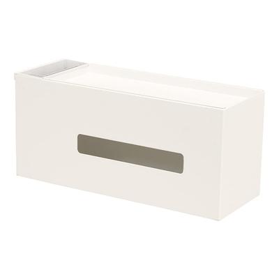 COLLEND Tissue Case with Pocket Tray Белый x 11 x & 29.5 13.7см
