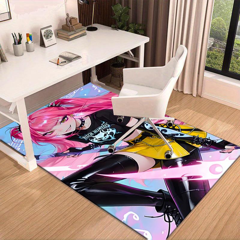 Kpop cartoon Carpet, Chair Rug,Rug for Office Bedroom living rooms, Doormat decor Fan Gift Christmas Gift