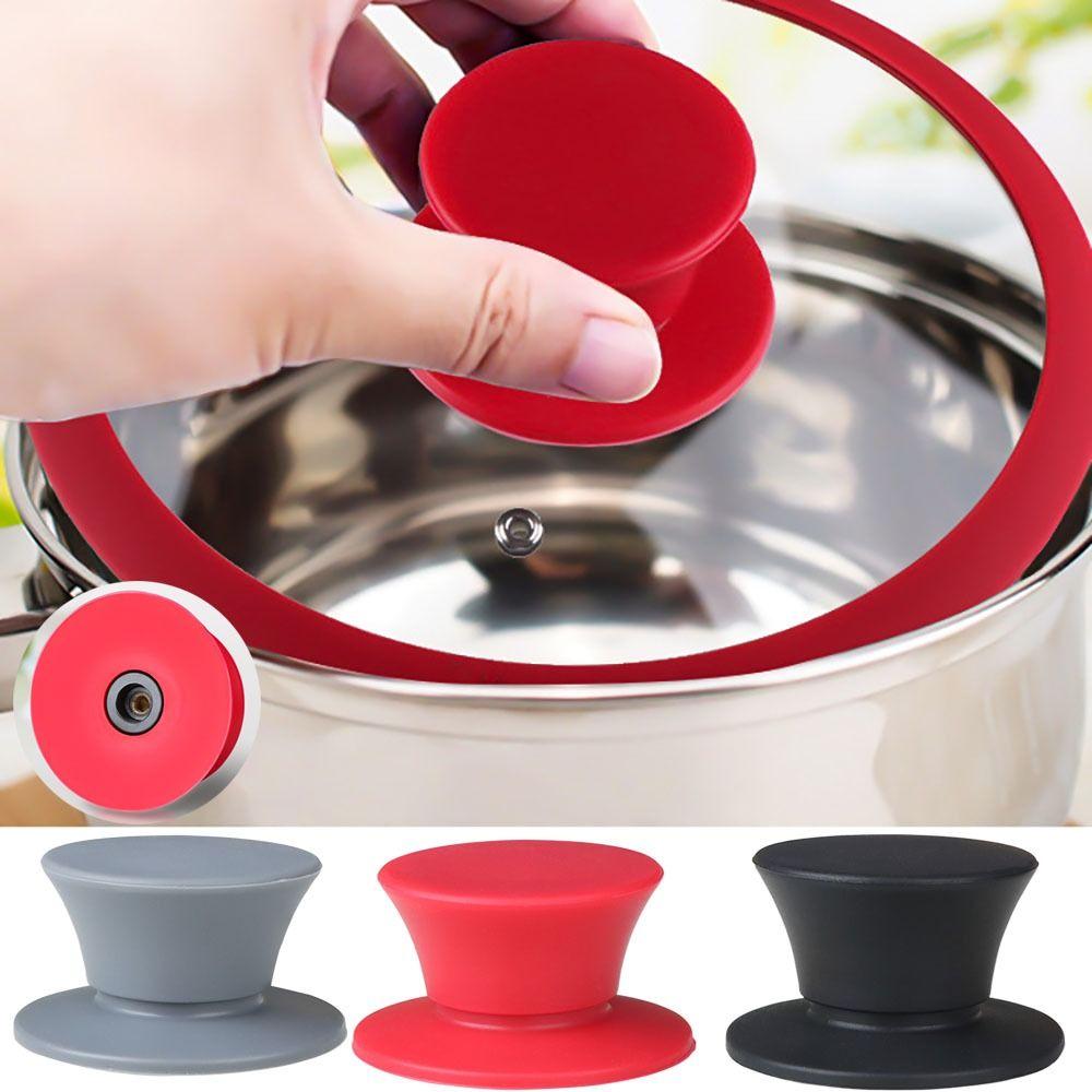 Replacement Pot Lid Knob Handle Silicone Pot Lid Cover Pot Cover Cap Kitchen