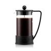 BODUM BRAZIL French Press Coffee with Stainless Steel Filter and Glass for Immersion Authentic Model Maker, 1000ml, Black, Beaker, Coffee. Product,