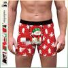 2024 Men's Creative Christmas Print Boxer Briefs
