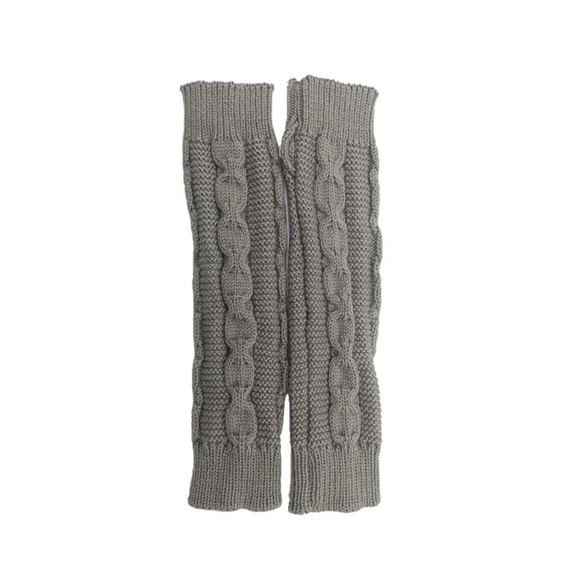 Женские вязаные крючком зимние носки для ботинок теплые вязаные шерстяные гетры длинные носки высокие теплые леггинсы