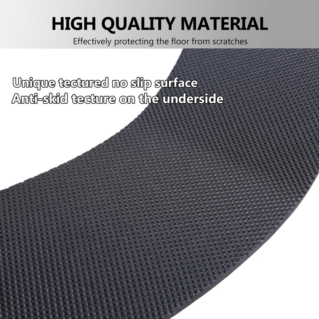 Круглая Нескользящая Подушка для Кресла-Реклайнера, Подушка для Вращающегося Кресла с Захватами, Защита для Пола, Стопоры для Скольжения Реклайнера для Предотвращения Скольжения