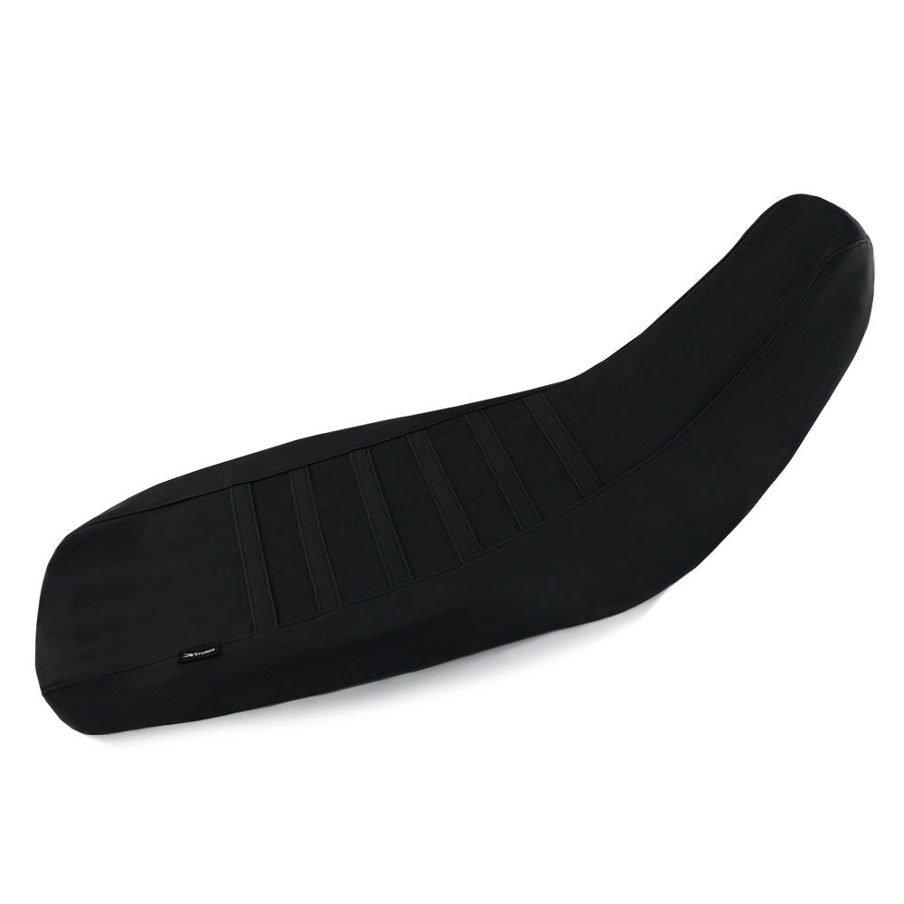 Non-Slip Seat Cover Fit For Suzuki DR650 1996-2024 2025 DR 650 Motorcycle Waterproof PVC Leather Striped Grip Gripper seat cover