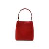 Coach Town 21 Fashion Solid Pebble Grain Leather Bucket Bag Women Bags Red 1011-IMS75