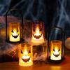 Halloween Decoration Props Candle Lights Pumpkin Ornaments Ghost Festival Candle LightsParty Scene Arrangement