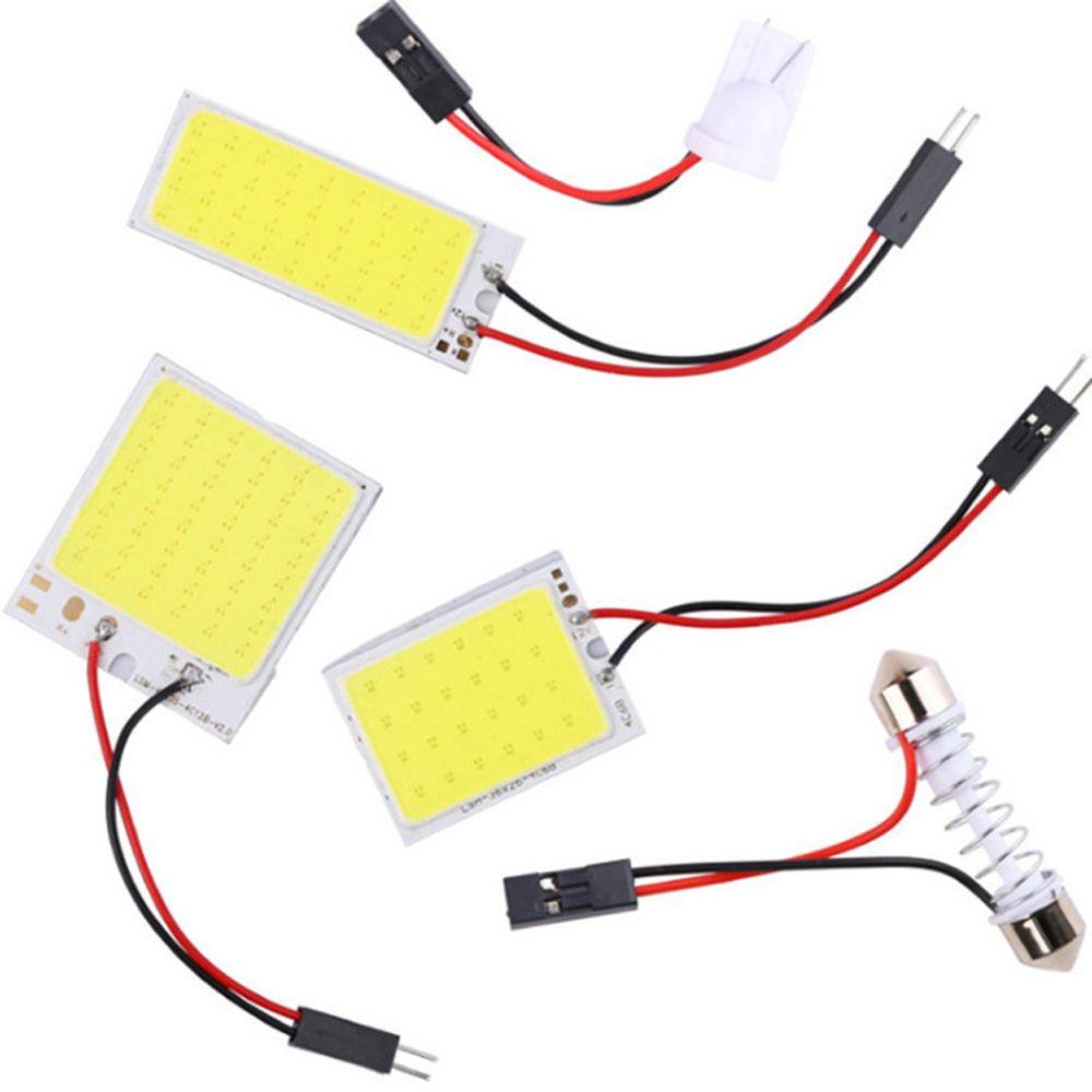 Super Bright Car Interior Dome Reading Lamp License Plate Lamp Reading Lights LED COB Signal Bulbs