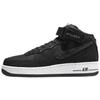 Stussy x Air Force 1 Mid Черная змеиная кожа Унисекс Кроссовки DJ7840-001