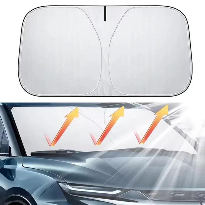 Foldable Car Windshield Sun Shade UV Block Heat Insulation For BYD Seal Interior Protection Accessories