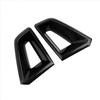 For Chevrolet Colorado -2026 Carbon fiber Engine Air Vent Inlet Trim 2pcs
