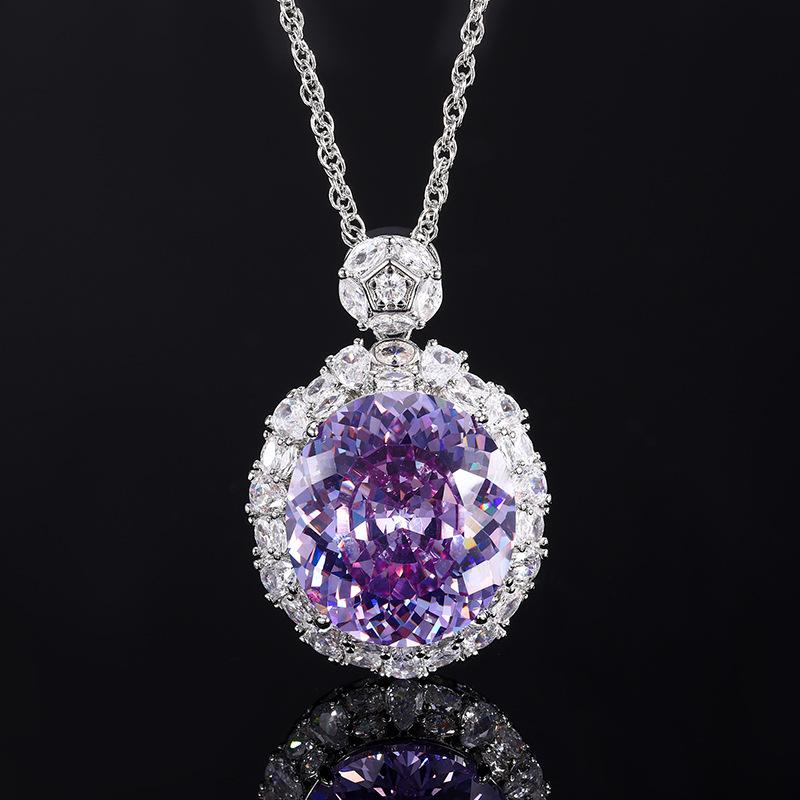 Ювелирные изделия Медное основание Позолоченное Имитация огранки «Птичье гнездо» Темперамент Ретро Легкая роскошь Подвеска 18 * 20