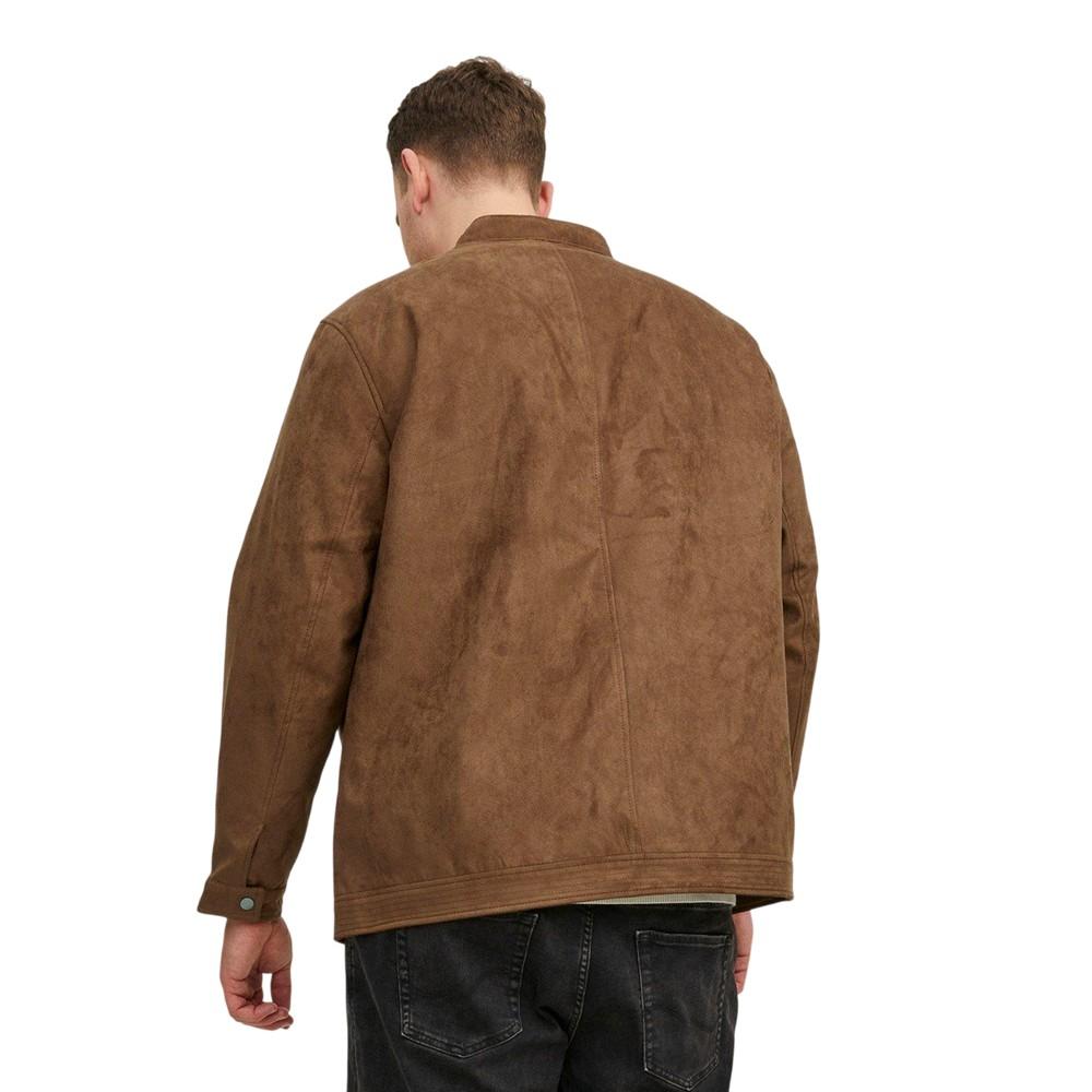 Jack And Jones Mens Plain Zip Pocket Jacket