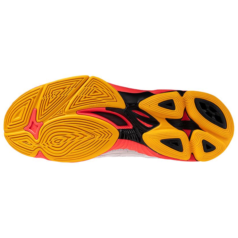 Mizuno Wave Voltage 2 White Orange Men Sneakers V1GA246098