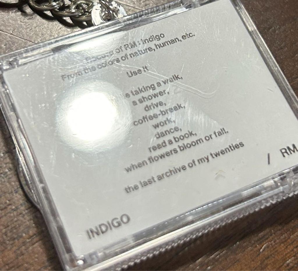 [USED] BTS FESTA 2025 CAPSULE INDIGO RM