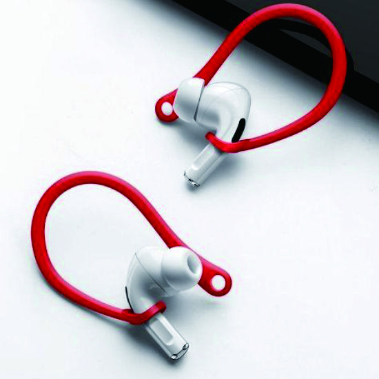 Спортивные силиконовые крючки для ушей для Apple AirPods pro, аксессуары, Bluetooth-наушники с защитой от падения для airpod 2 3, держатель для Airpods 3 2 1