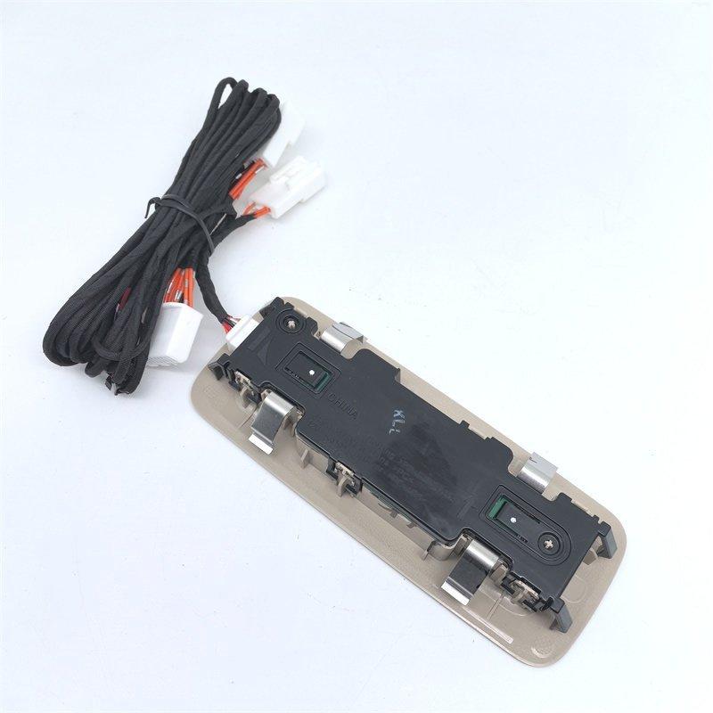 Car Indoor Ceiling Light Reading Light Lamp High-end upgrade Wiring for Toyota Camry Avalon 2018-2025 81360-06120 Beige grey 1pc