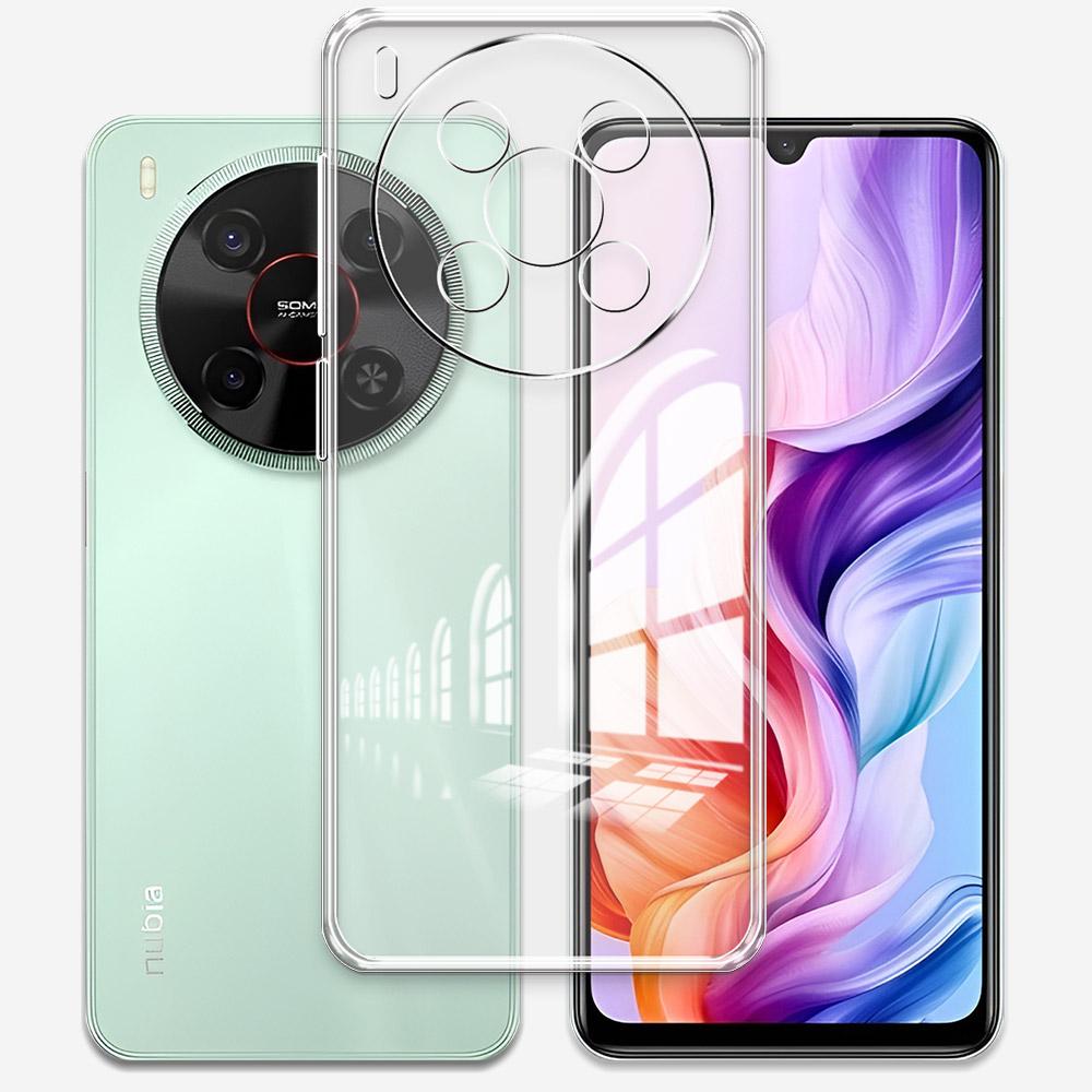 For ZTE Nubia V70 Max Case Clear Soft Silicone Phone Case For ZTE Blade V70 Max Transparent Shockproof Back Cover Bumper Funda