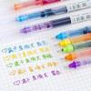 0.5mm Gel Pen 12 Color Ballpoint Pen New Straight Liquid Ball Pen