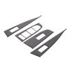 Soft Carbon Fiber Window Lift Switch Trim Sticker For BMW 5 Series G60 i5 2024+