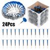 Long Lasting Rubber Tire Repair Kit 24Pcs 36mm 4mm Mushroom Plugs for Car Truck
