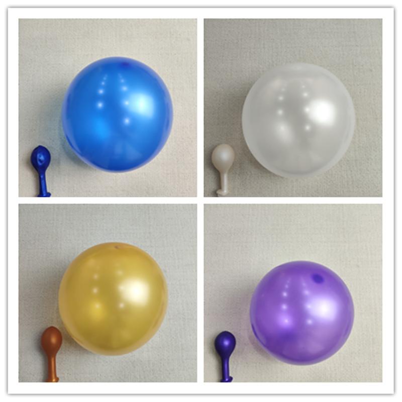 50/60 шт. Вечеринка День Рождения Свадьба Фестиваль Раскрытие Пола Латексный Жемчужный Воздушный Шар Декорация Реквизит В Помещении И На Улице Арка Макет