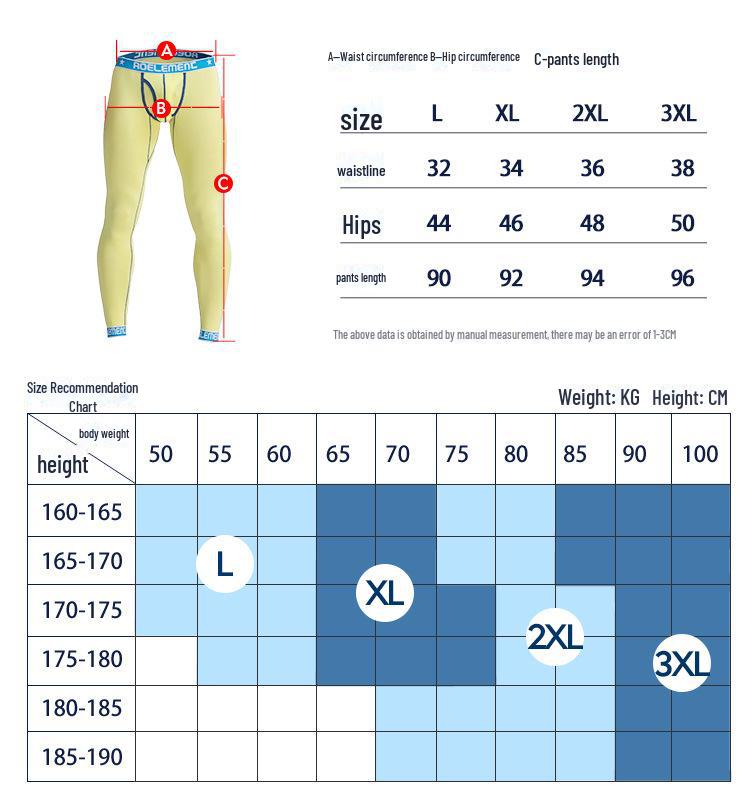 Мужские облегающие термолеггинсы из хлопка и шерсти