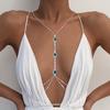 Hand-woven Pearl Finger Chain, Bra Chain, Shoulder Chain, Body Chain