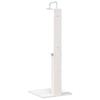 Outdoor Shower 206 cm Solid Pine Wood and Stainless Steel White