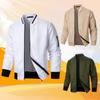 New Men's New Zip Stand Collar Sweatshirt Jacket Men's Casual Jacquard Cardigan Sweatshirts Baseball Jackets Men Clothing Yasheng