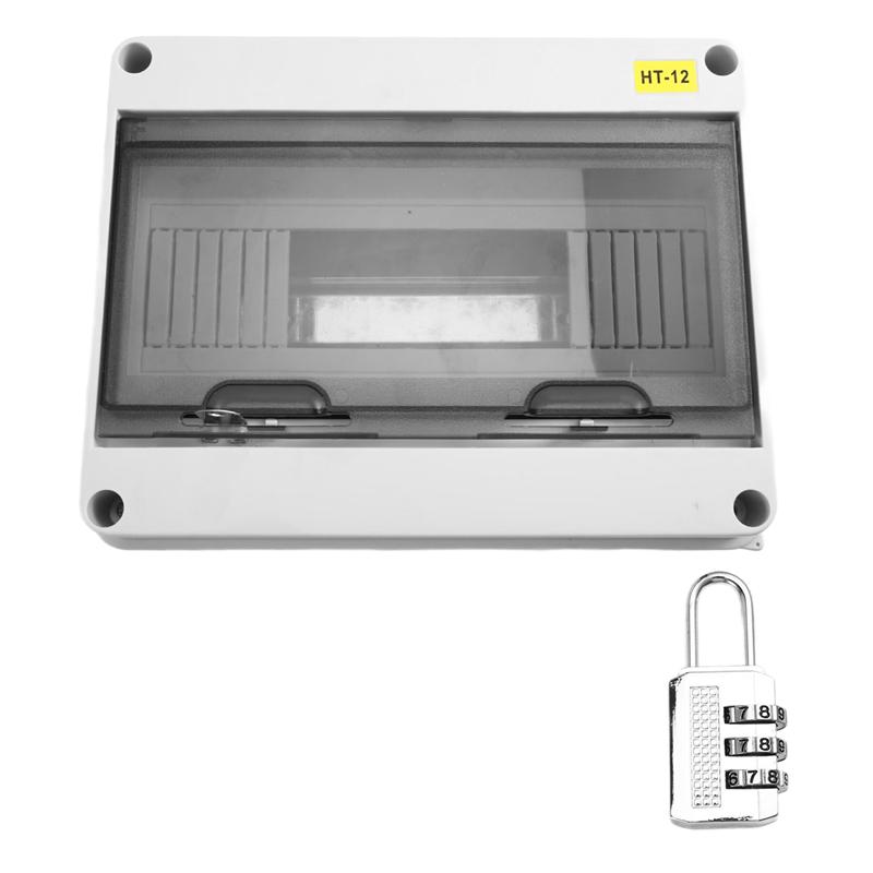 A03F-HT Series Junction Box 12WAY IP65 Waterproof Distribution Box Outdoor Plastic Electrical Withlock HT-12Way Forcircuit Break