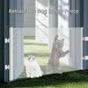 Mesh Design Barrier Fences Punch-Free Mesh Stairs Gate Portable Pet Isolated Network Pet Supplies