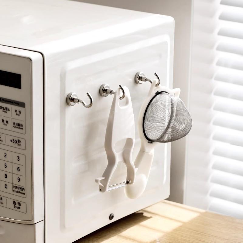 Многоцелевые прочные магнитные крючки, кухонные крючки для хранения, универсальные магнитные вешалки, вешалка для ванной, крючок для хранения
