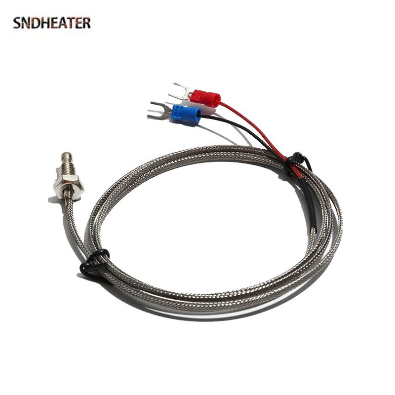 SNDHEATER REX-C410 Digital PID Temperature Controller AC 220V 50HZ 60HZ SSR Relay Output with M6 Thread Thermocouple Type K 400C