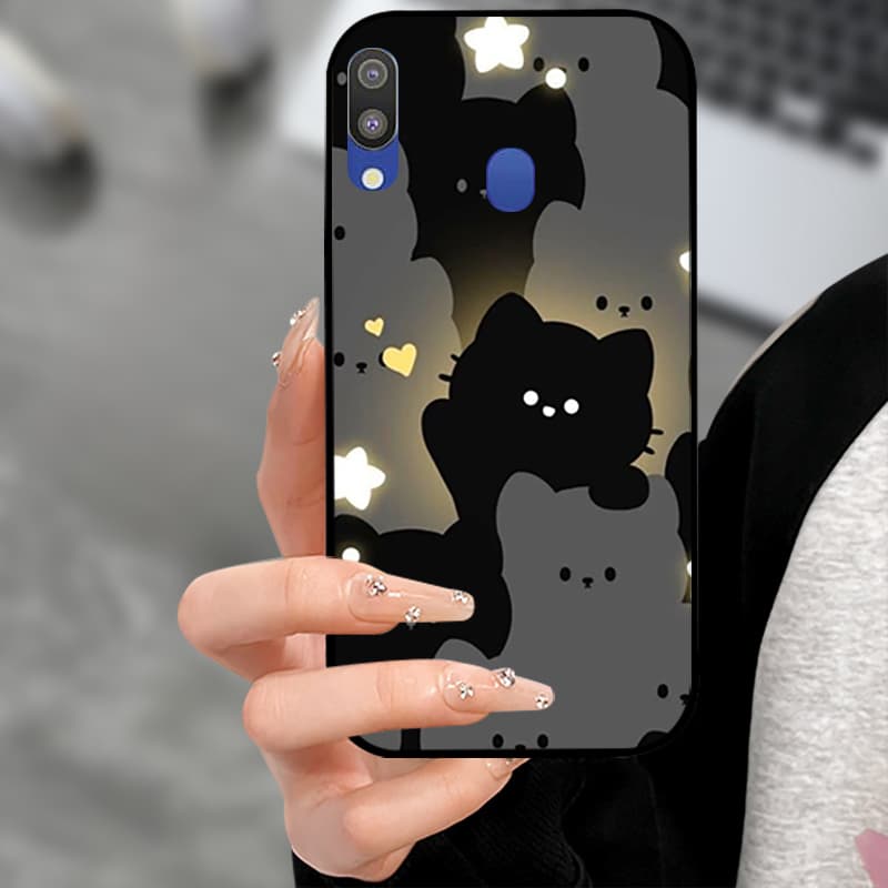 For Samsung M20 M30 M30S Case Soft Silicone Cover For Samsung Galaxy M30s M 30S M20 M30 Phone Case TPU Protecting Camera Fundas