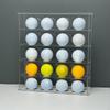 Acrylic Cabinet for Golf Ball Display, 5 Tier Storage 20 Balls