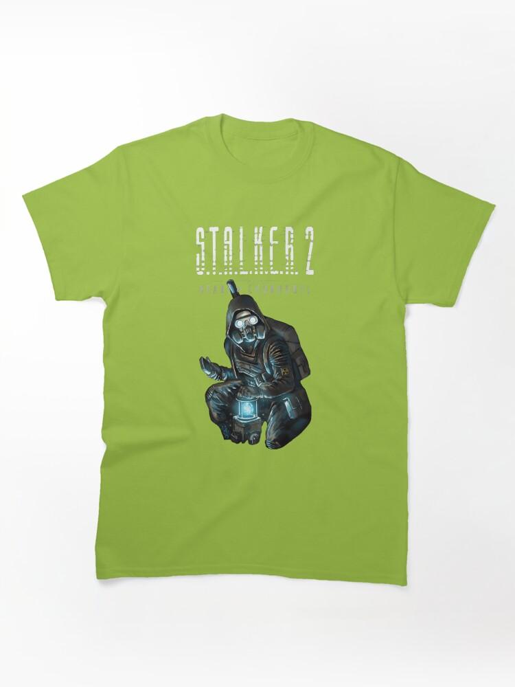 S.T.A.L.K.E.R. S.T.A.L.K.E.R. 2 Heart Of Chornobyl Loner S.T.A.L.K.E.R. With Artifact Container Classic T-Shirt