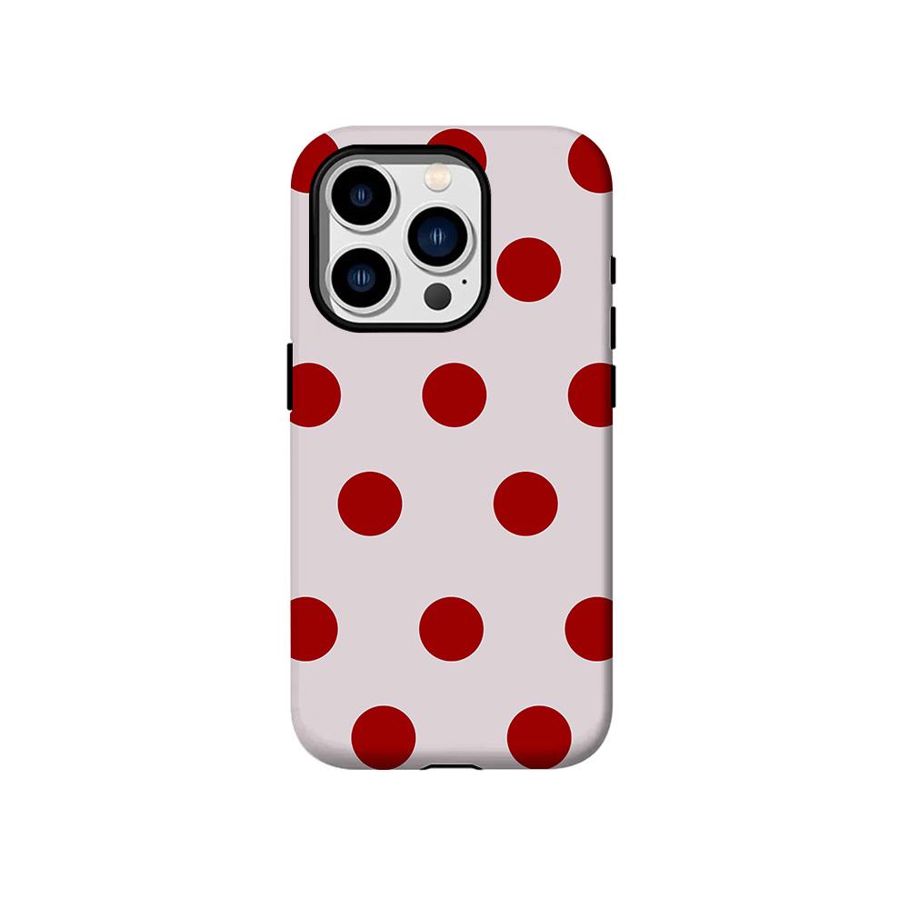 Роскошный цветной чехол Clmj в точку для iPhone 17 16 15 14 13 12 11 Air Pro Max Plus Роскошная двухслойная задняя крышка