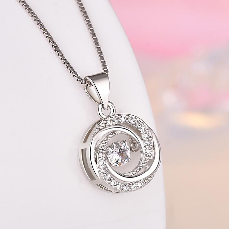 Женское ожерелье Lindon, кулон из медного сплава, циркон, модный подарок