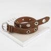 New Punk Style Genuine Leather Belt for Women Matte Fashion Versatile Jeans Decorative Trendy Belt for Women