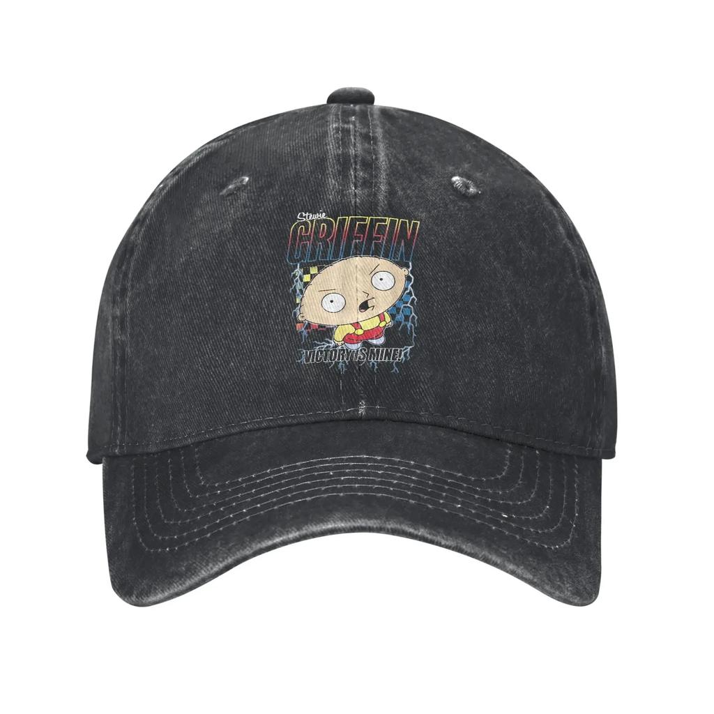 Roger Ricky Spanish Families Cartoon Baseball Cap for Men Women Distressed Washed Headwear Unstructured Caps
