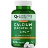 Carbamide Forte Calcium & Vitamin D3 Tablets | Calcium Magnesium Zinc - Bone Health & Joint Support - 120 Tablets