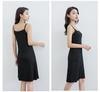 Women's 2025 Modal Long Camisole Dress: Summer Vest, Inner Layer Base, Black, for Spring and Autumn