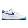 Nike Air Force 1 S50 GS White University Blue Детские кроссовки Sail Deep-Royal-Blue DB1560-100