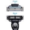 4Pcs Blade Standard Manual 3-layer Razor Blade for Men's Razors Tool
