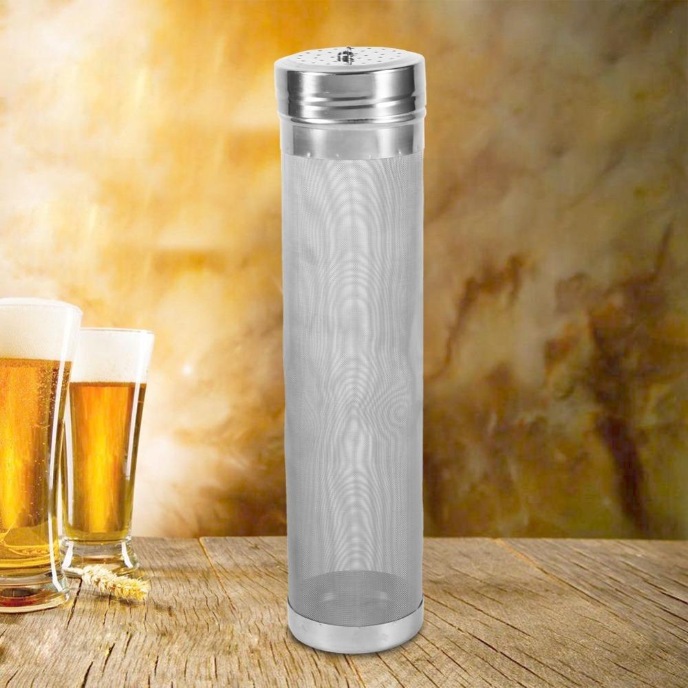 304 Stainless Steel Homebrew Beer Hopper Filter Stainless Steel Mesh Strainer Brewing Kettle