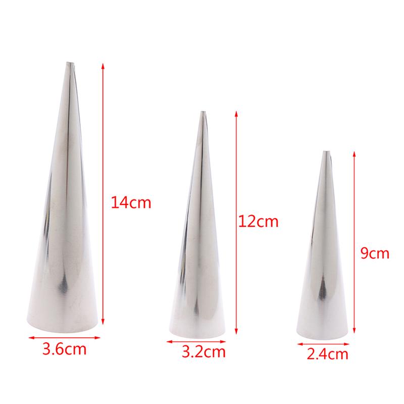 12 шт. конические трубки, круассаны, конус, рог, спираль, стальной рулет, формы для хлеба с кремом