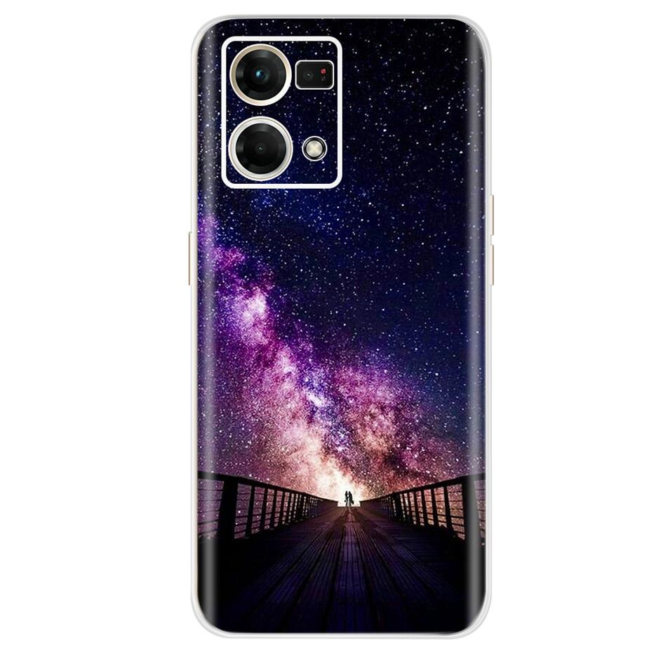 Для Oppo F21 Pro 4G Чехол Oppo Reno7 CPH2363 Цветной Расписной Чехол Мягкий Силиконовый Чехол Для Oppo Reno7 Reno 7 F21 Pro Fundas Coque